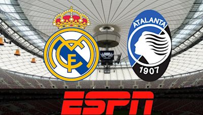 ESPN EN VIVO - Real Madrid vs. Atalanta GRATIS: canales y dónde ver Supercopa de Europa