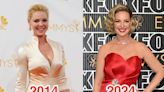 Katherine Heigl walked the Emmy Awards red carpet for the first time in 10 years — See her red-carpet style then and now.