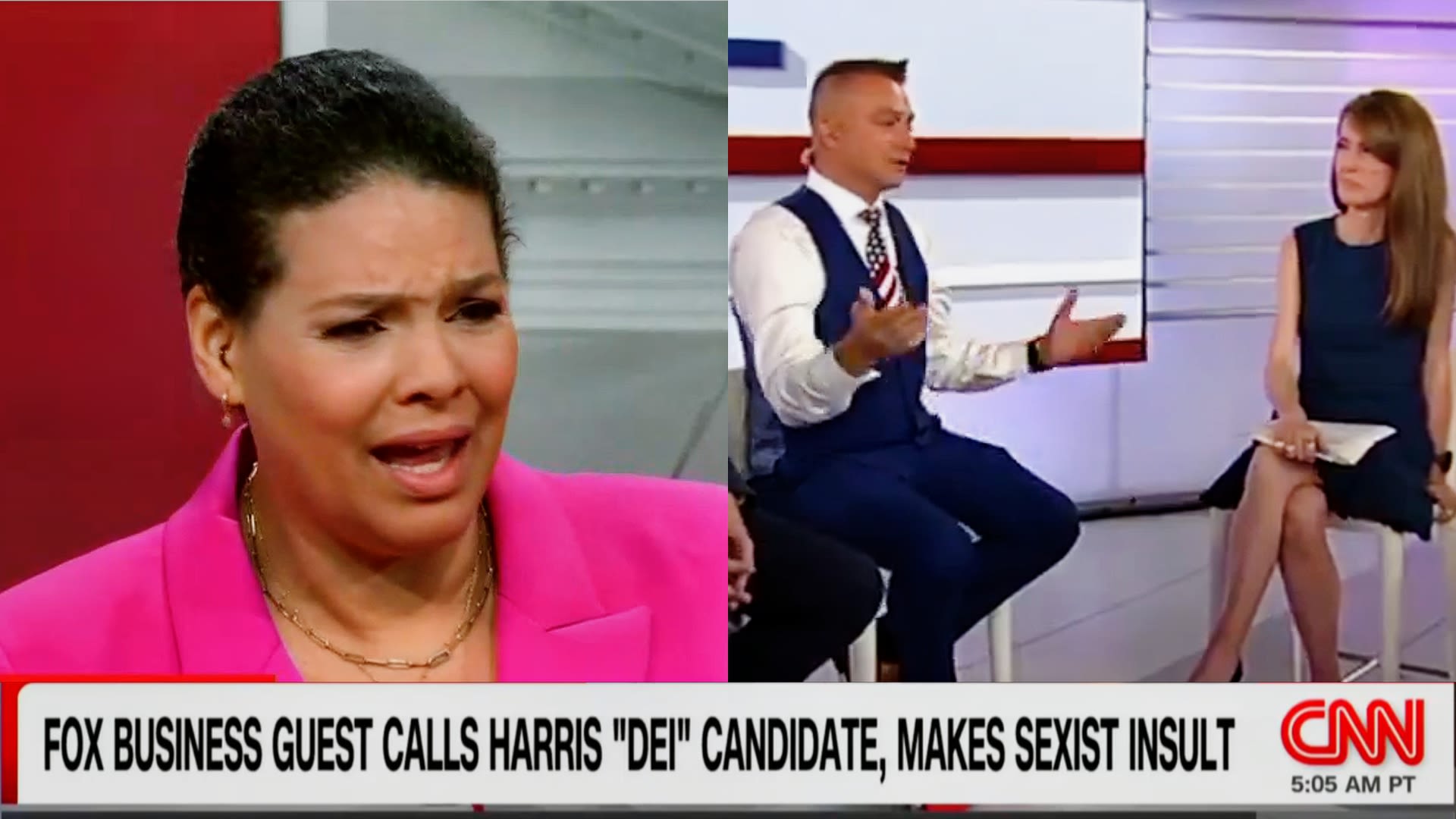 ‘What the HELL?’ CNN Anchor Revolted By Stunning ‘Hawk Tuah’ Attack On Kamala Harris