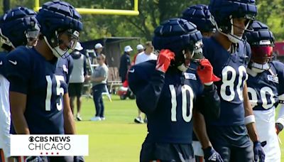 Chicago Bears receivers fight to show they belong during day 7 of training camp