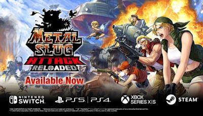 METAL SLUG ATTACK RELOADED chega aos consoles e PC - Drops de Jogos