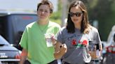 Jennifer Garner hits up Farmshop in Santa Monica with middle child Fin