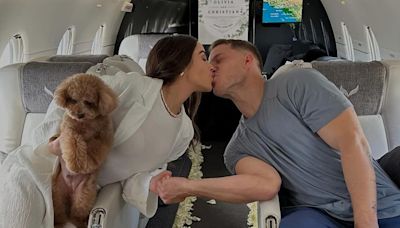 The Lux Way Olivia Culpo and Christian McCaffrey Kicked Off Their Wedding Week - E! Online