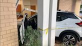 FHP: SUV crashes into bank building. No one injured.