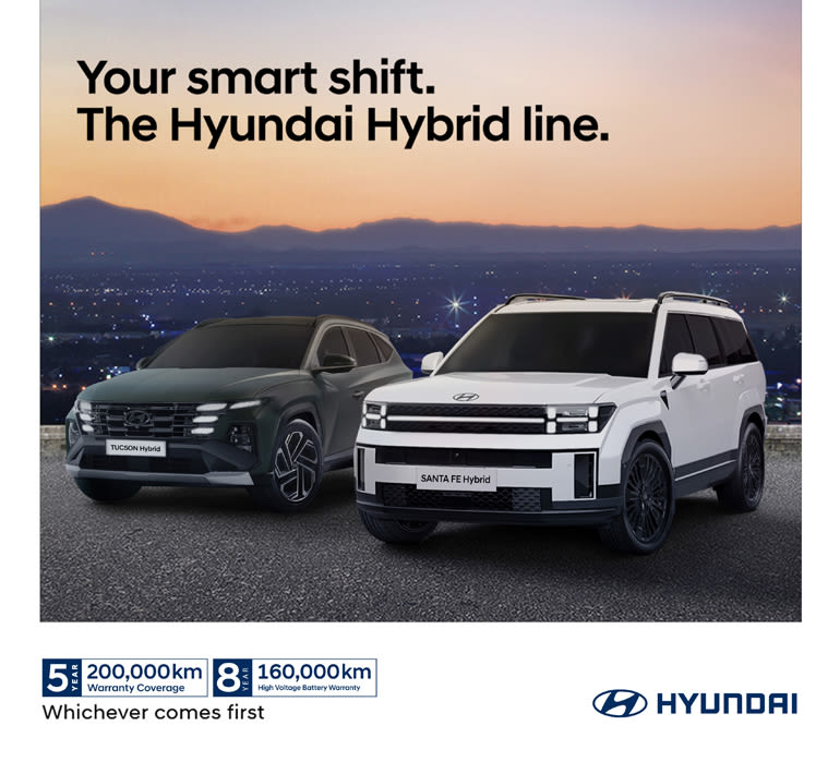 Hyundai Motor Philippines launches Santa Fe Hybrid and Tucson Hybrid at Alabang Town Center - BusinessWorld Online