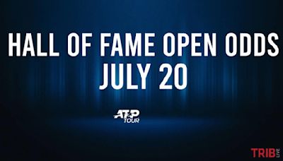 Hall of Fame Open Men's Singles Odds and Betting Lines - Saturday, July 20