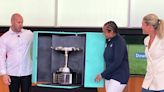 Dow Championship's new silver trophy unveiled