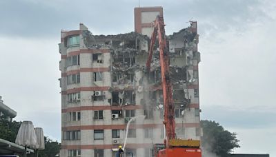 花蓮市區4棟震損大樓下周同時拆 麥當勞吉安店也列強制拆除名單