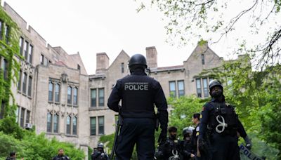 芝加哥大學援巴威者帳蓬營地被清場 校方稱示威活動越界 - RTHK