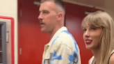 Taylor and Travis Wore Matching Squirrel Sweaters to a Holiday Party