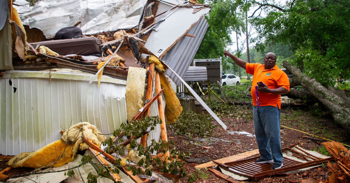 2 dead in Louisiana as tornadoes hit the South, thousands without power