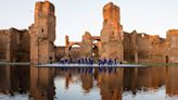 Ballet celebra el regreso del agua a las antiguas termas de Caracalla en Roma