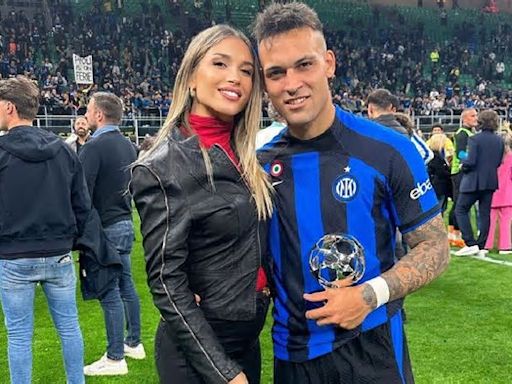 El feo momento de la mujer de Lautaro Matínez, Agustina Gandolfo, tras la consagración del Inter