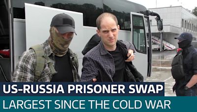 Wall Street Journal reporter Evan Gershkovich among 24 prisoners freed in Russian deal - Latest From ITV News