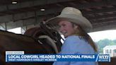 West Harrison teenager Kinsley McBride earned the right to compete in the National Junior High Rodeo Finals in Des Moines, Iowa - WXXV News 25