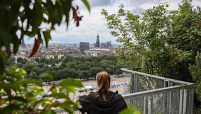 Hamburg’s wartime bunker is reinvented as an unlikely green oasis