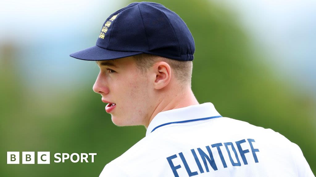 Rocky Flintoff: Son of Andrew Flintoff hits century for England Under-19s against Sri Lanka