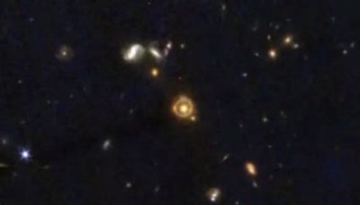James Webb Space Telescope Discovery Reveals a Dark Matter Anomaly Related to Ghostly ‘Einstein Ring’
