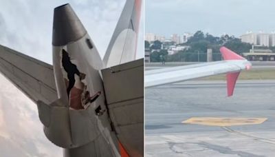Aviões colidem no aeroporto de Congonhas e voos são cancelados; veja vídeo