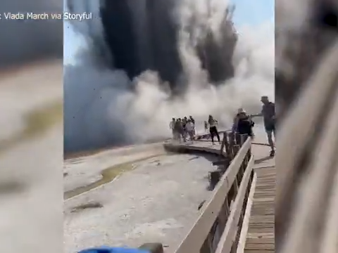 Is Yellowstone going to erupt? Questions rise after a hydrothermal explosion this morning