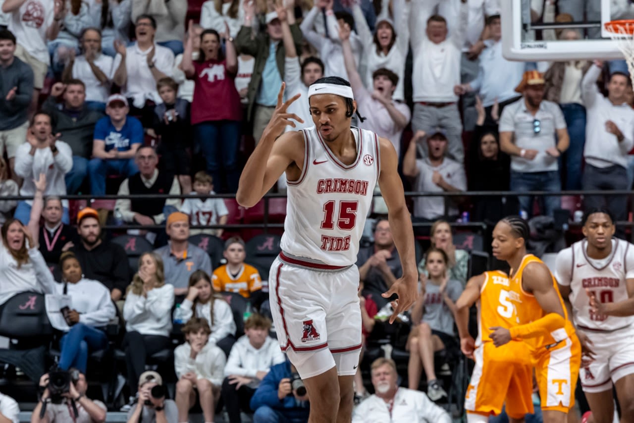 Alabama forward Jarin Stevenson enters name for NBA Draft