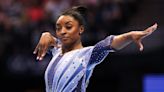 What are the songs in Simone Biles' floor routine at the 2024 Olympics?