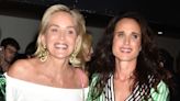 Andie MacDowell Says Sharon Stone Gave Her Advice About Dating Apps: 'She Met Two Gay Guys!'