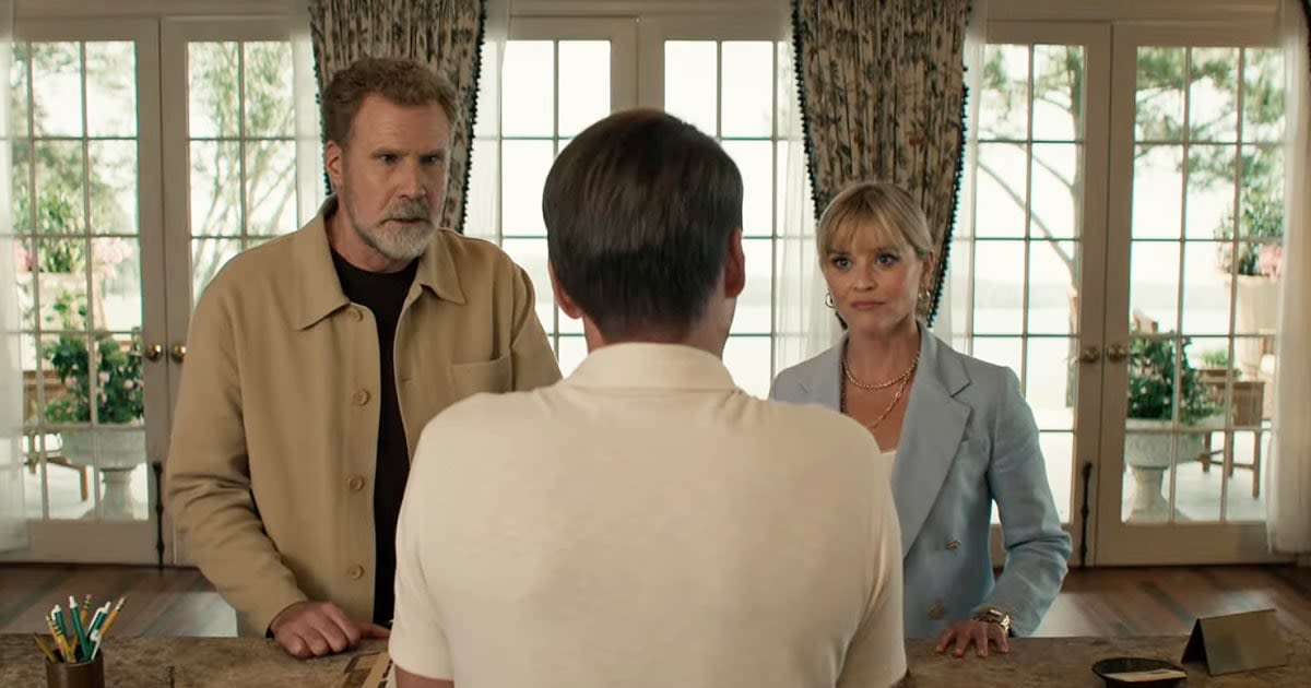 Watch Will Ferrell and Reese Witherspoon fight over wedding venue in 'You're Cordially Invited' teaser