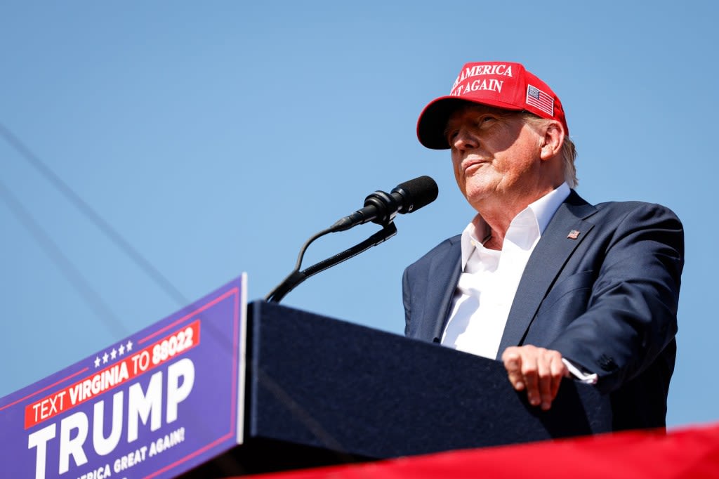 Former President Donal Trump discusses climate change, the American Dream at Chesapeake rally that drew thousands