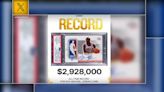 Signed Michael Jordan trading card sells for record $2.9 million