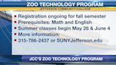 Learning about JCC's Zoo Technology program