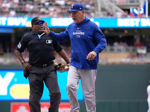 Texas Rangers manager Bruce Bochy on blown foul-tip call, ejection: ‘That’s a shame’