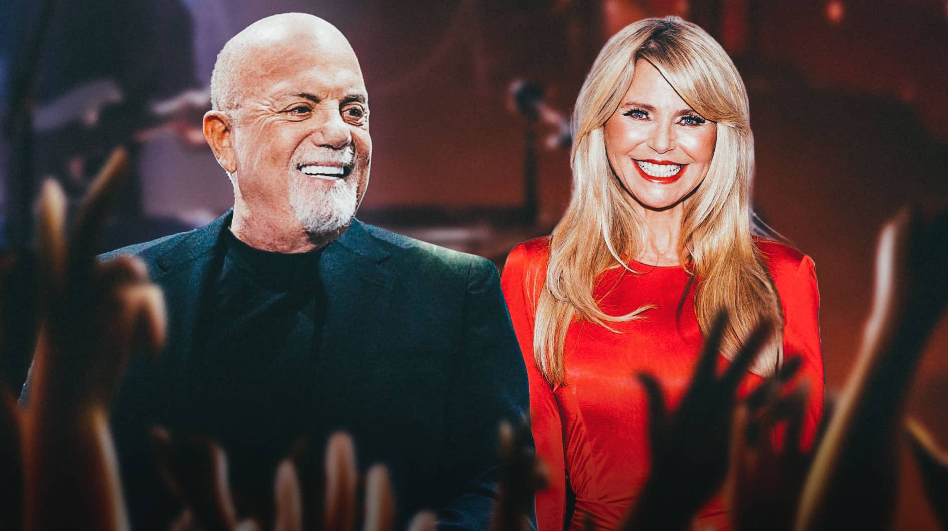 Billy Joel sings 'Uptown Girl' as ex-wife Christie Brinkley bops