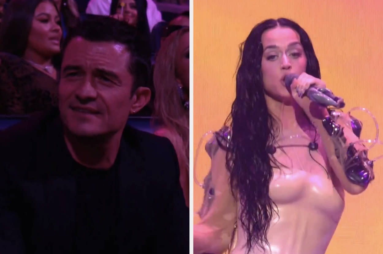 I'm Sorry, But Orlando Bloom's Reaction To Katy Perry's 2024 VMAs Performance Is Kinda Hilarious