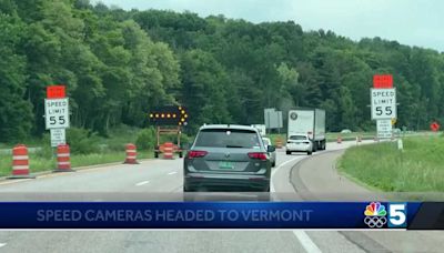 Pilot program would allow Vermont to set up speed enforcement cameras in work zones