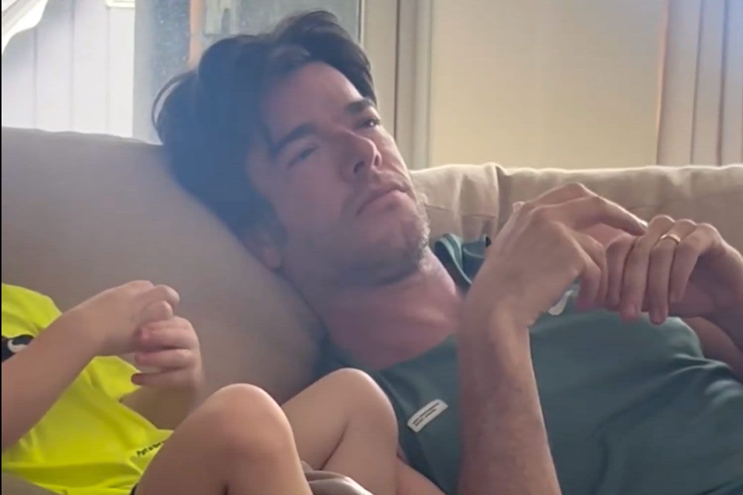 Olivia Munn Hilariously Catches Husband John Mulaney and Son Malcolm Doing the 'Exact Same Fidget': 'Classic'