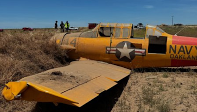 Occupants walk away with minor injuries after plane crash near Modesto