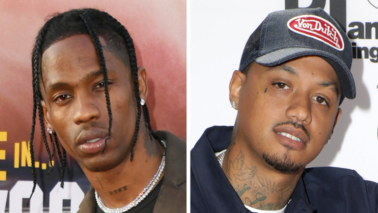 Travis Scott and Alexander 'AE' Edwards Fight in Cannes