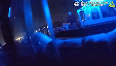 Baltimore Key Bridge collapse: Bodycam video captures law enforcement’s confusion moments after disaster