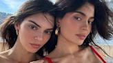 Kendall & Kylie Jenner Packed Tons of Sheer Party Dresses For Their Sisters Vacation