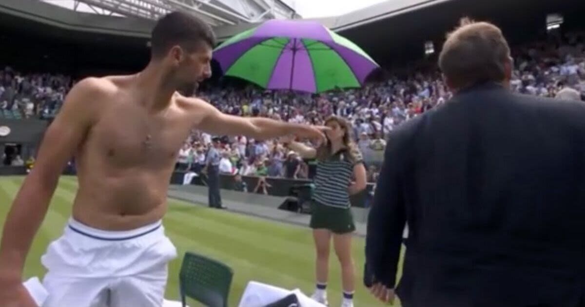 Novak Djokovic gets Wimbledon fan kicked out of Centre Court