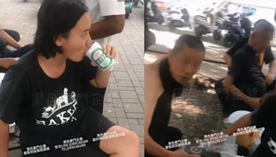林靖恩白天「與街友公園喝酒」影片曝光 網擔心她人身安全