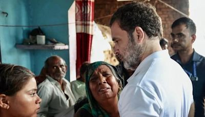 Uttar Pradesh: Rahul Gandhi Meets Hathras Stampede Accident Victims, Pledges Support And Justice