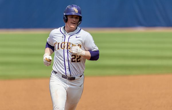 Home runs from Michael Braswell III, Jared Jones tie game in the 8th for LSU against Wofford