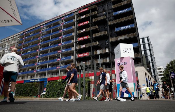 At Olympic Village, athletes get cardboard beds, rationed eggs and a chance to compete