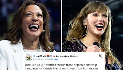 The Taylor Swift Fans Who Raised $144,000 For Kamala Harris On Zoom Still Have More Tricks Up Their Sleeves