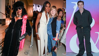 Naomi Campbell, Grace Jones, Kate Moss at the V&A Summer Party, the Fashion Event of the Season
