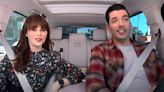 Zooey Deschanel Recalls Meeting Boyfriend Jonathan Scott On Carpool Karaoke And How The Segment Came Together