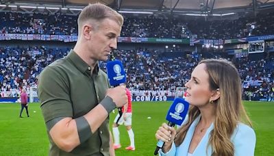 Joe Hart's bizarre 'armour' tattoo is slated by fans on social media