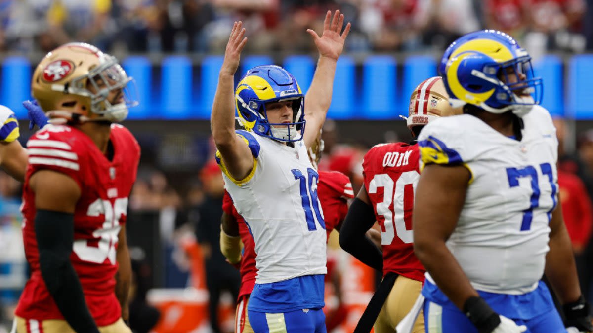 LA Rams rally from a double-digit deficit to stun the 49ers 27-24 on a late field goal